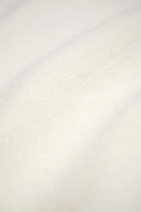 Ivory French Terry Pima Cotton hoodie for women  Edit alt text