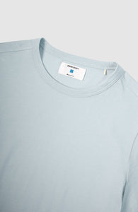 Light blue lightweight Pima Cotton t-shirt for women