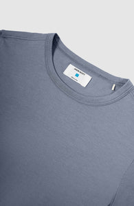Folkstone blue lightweight Pima Cotton t-shirt for women